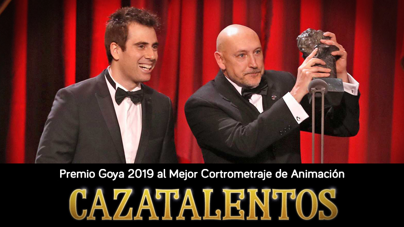 Abalia en la fiesta de celebración de nuestro Partnet ESNE por el Goya al Mejor Cortometraje de Animación